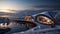 Arctic Elegance: Parametric Ski Cabin in Icelandic Splendor