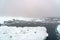 Arctic Icebergs Greenland in the arctic sea