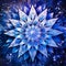 Arctic Kaleidoscope: A Hypnotic Array of Frozen Prisms