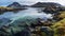 Arctic Lagoon: Icelandic Waters Surrounded By Moss And Mountains