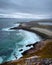 Arctic ocean coast in Teriberka, Russia, June 2019