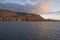 Arctic seascape in the coast of Spitsbergen in Svalbard islands, Norway