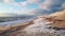 Arctic Tundra: Exploring The Coney Island Beach In The Frozen Landscape
