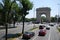 Arcul de Triumf, car, land vehicle, road, lane