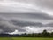 Arcus cloud rolling in the storm