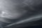 Arcus cloud rolling in the storm, Cumulonimbus cloud formations on tropical sky