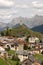 Ardez village and Swiss Alps - Engadin valley Switzerland