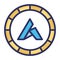 Ardor, ardor cryptocurrency, blockchain, bitcoin, fully editable vector icons