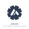 Ardor icon. Trendy flat vector Ardor icon on white background fr