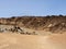 Area of the viewpoint of the San Jose Mines in the Teide National Park Tenerife