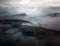 Areal shot of GrundarfjÃ¶rÃ°ur town in west Iceland