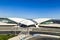 Areal view of the historic TWA Flight Center and JetBlue Terminal