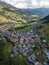 Areches Beaufort in the mountains of Savoie, France