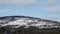 Arefjallen mountain near Undersaker town in winter in Jamtland in Sweden