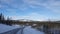 Arefjallen mountains near Undersaker town in winter in Jamtland in Sweden