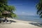 Areia branca tropical beach view near dili in east timor