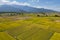 Areial view of Chishang township in Taitung, Taiwan