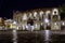 Arena di verona by night with ligh