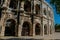 Arena of Nimes, an amphitheater of the Roman Era