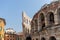 Arena of Verona in Italy