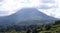 Arenal jungle volcano in Costa Rica Central America volcan active