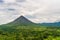 Arenal Volcano, which has an almost perfect cone shape, is one of the biggest tourist attraction in Alajuela, Costa Rica