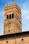 Arengo Tower and Palazzo del Podesta - Piazza Maggiore Bologna Italy