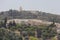 Areopagus Hill and Monument of Philopappos in Athens, Greece