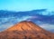 Arequipa, Peru with its iconic volcano Chachani in backgroun