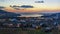 Ares Estuary at Dusk View from Cabanas La Coruna Galicia