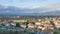 Arezzo Italy panoramic view footage