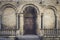 AREZZO, ITALY - September 18, 2019: Travel view of Arezzo featuring old style. The image location is Tuscany in Italy, Europe