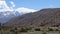 Argentina - Andes Central - panorama of the Andean peaks.