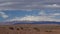 Argentina - Andes Central - panorama of the Andean peaks.