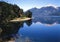 Argentina Bariloche Lake Nahuel Huapi and a picturesque island of Patagonia