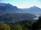 Argentina Bariloche Patagonia panorama view lake and mountains