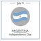 Argentina Independence Day, July 9