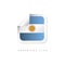 Argentina Label Flags Vector Template Design