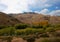 Argentina landscape patagonia mountain and river Panorama