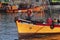 Argentina Mar del Plata port of artisanal fishermen moored