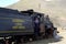 Argentina, Patagonia, Chubut Province - : Old Patagonian Express La Trochita steam locomotive trai