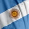 Argentine Flag Closeup