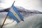 Argentinean Flag in Patagonia