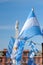 Argentinian Flag in May square pyramid