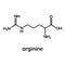 Arginine chemical formula