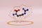 Arginine L-arginine, Arg, R amino acid molecule. 3D rendering