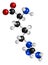 Arginine Molecule structure