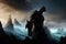 Argus Stormhammer, Titan, warrior titan , fantasy character