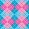Argyle in Blue and Pink