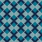 Argyle Knitted Pattern. Seamless Vector Background